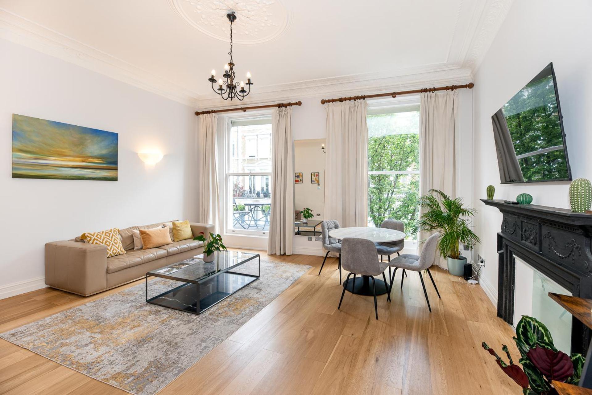 2-Bedroom Victorian Apartment In Kensington London Exterior photo